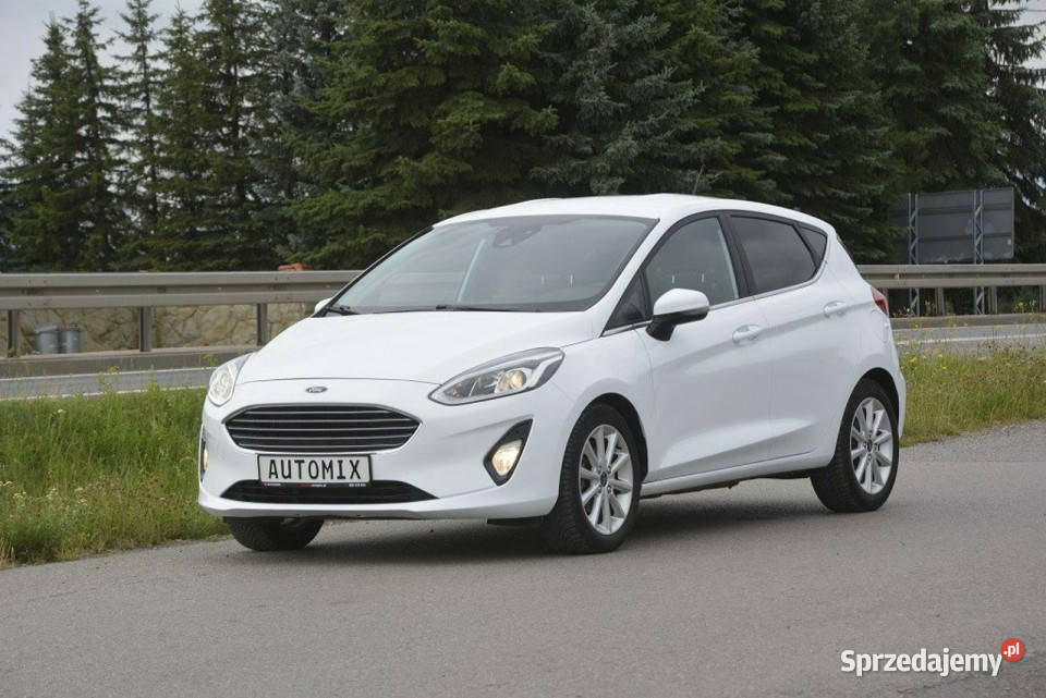 Ford Fiesta 10EcoBoost doinwestowany automat światła do jazdy dziennej podkarpackie Sędziszów Małopolski