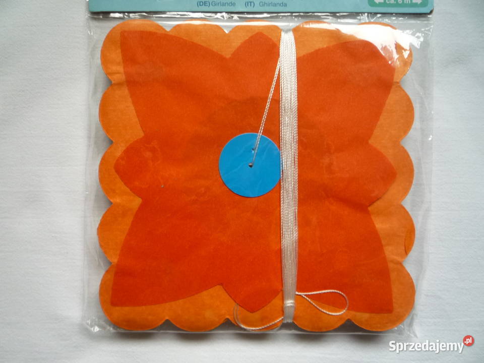 Nowa Girlanda Papierowa Kolorowa 6m Szczecin