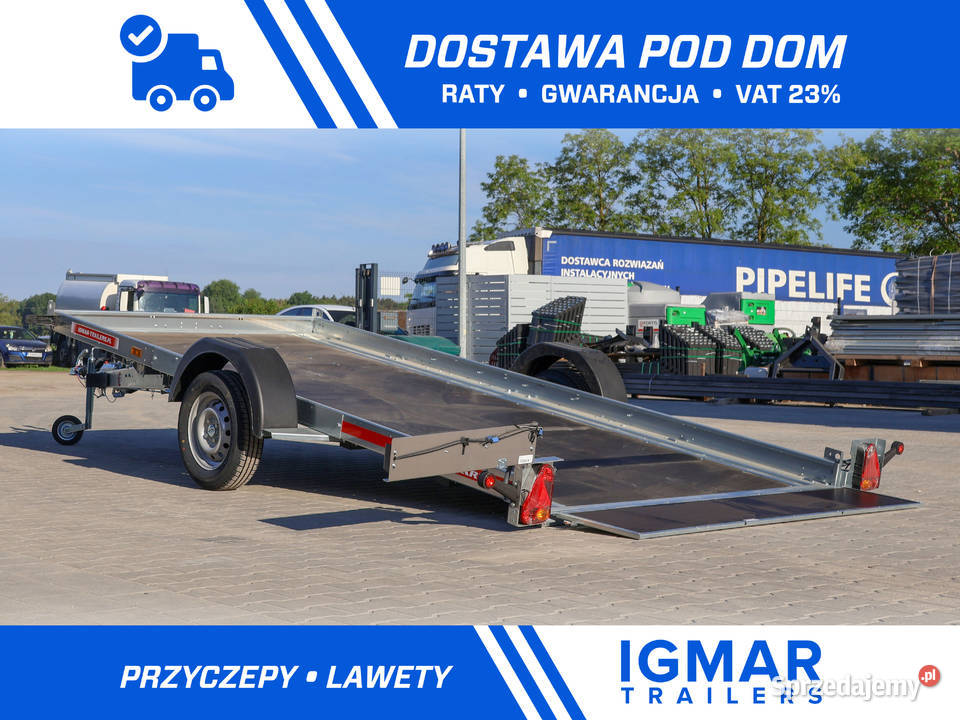 Przyczepka samochodowa TEMARED MULTITRANSPORTER 419kg podkarpackie Rzeszów sprzedam
