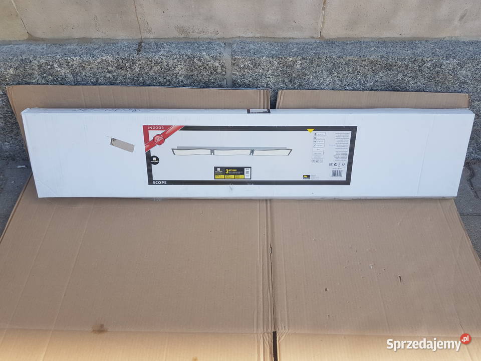 Lampa sufitowa plafon kinkiet ścienny FALA CHROM Warszawa