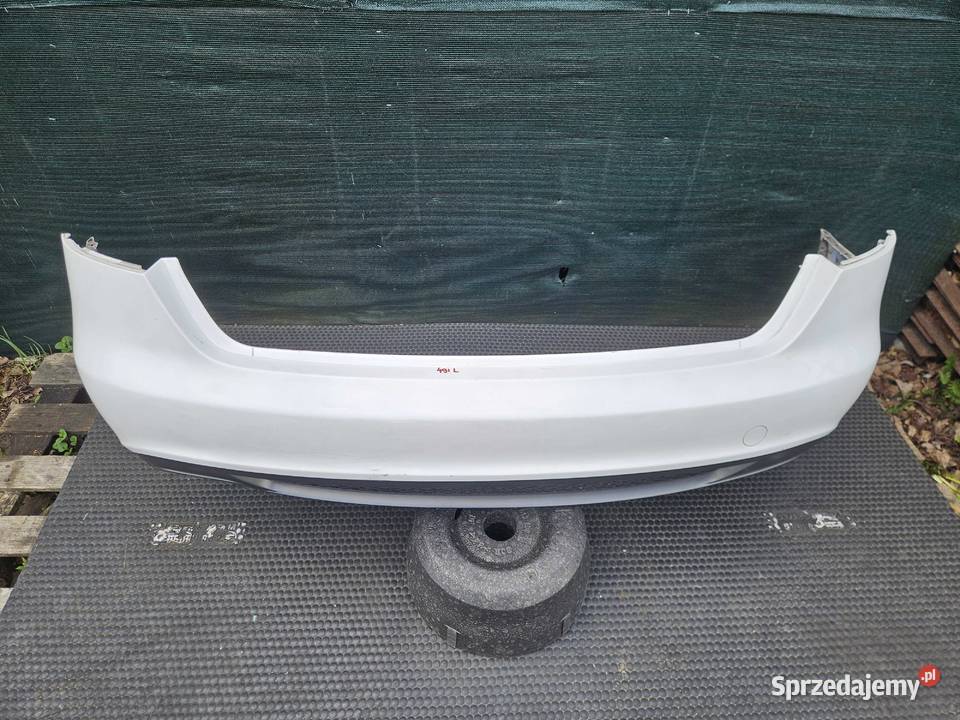 Zderzak Tyl Tylny SLine Bialy Dyfuzor Audi A4 B8 osobowe Wadowice Górne sprzedam