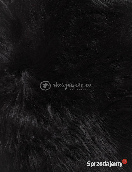 Skóra owcza Island czarna naturalna Rozmiar M Szaflary sprzedam