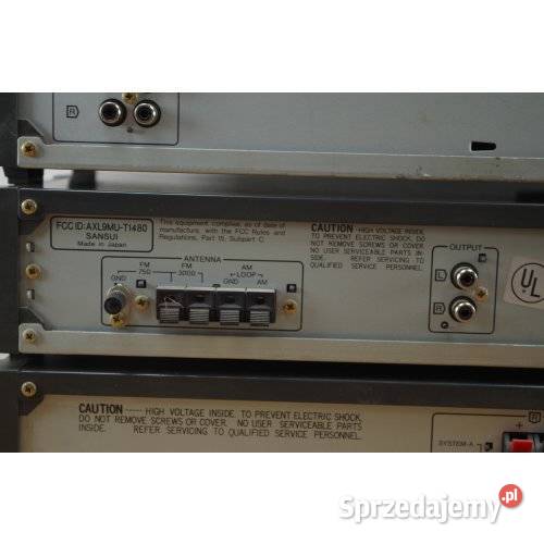 Sansui Classique A550 T550 D55M JAPONIA Vintage