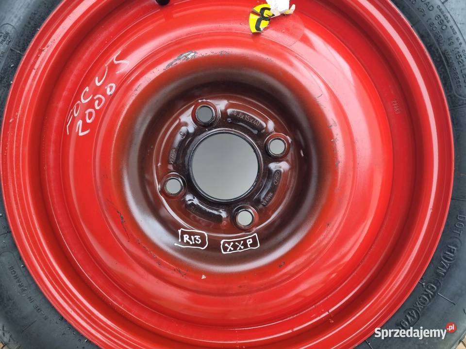 KOŁO ZAPASOWE DOJAZDOWE Ford Focus mk1 12580 R15 Rudka