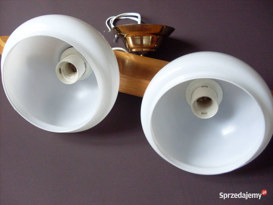 Żyrandol drewniany Łańcut