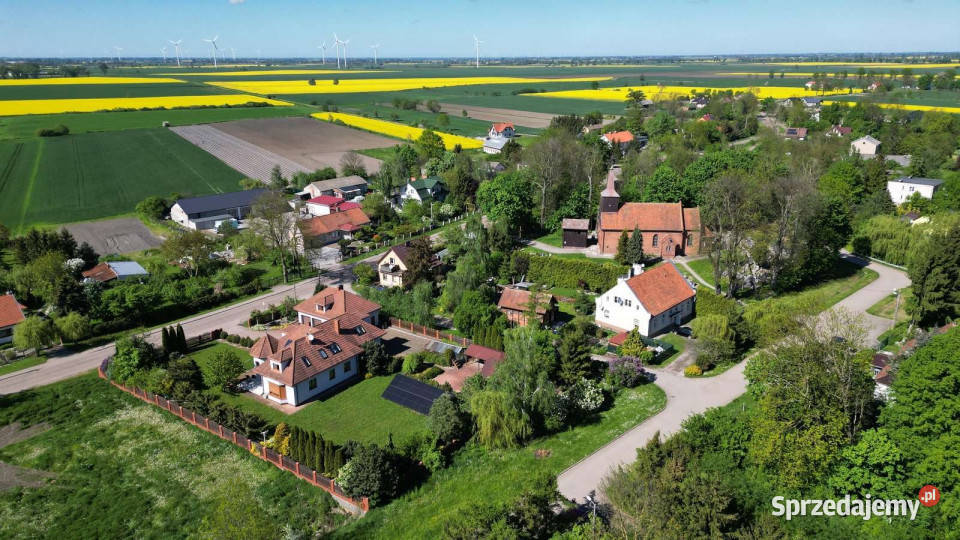 Dom z dużą działką koło Malborka Lasowice Wielkie
