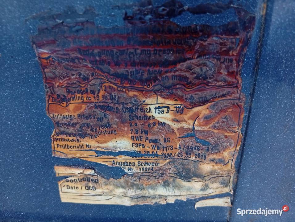 piec koza 78 KW 437 Byczyna