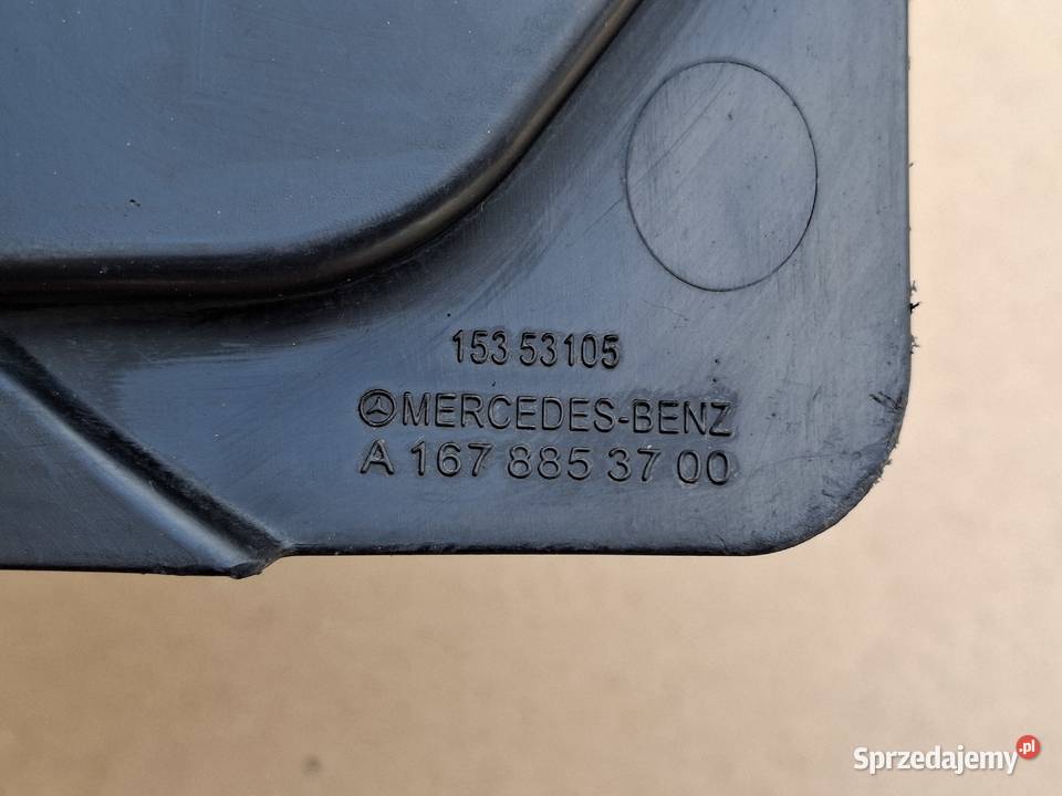 MERCEDES GLE W167 KRATKA OSŁONA ZDERZAKA PRZÓD