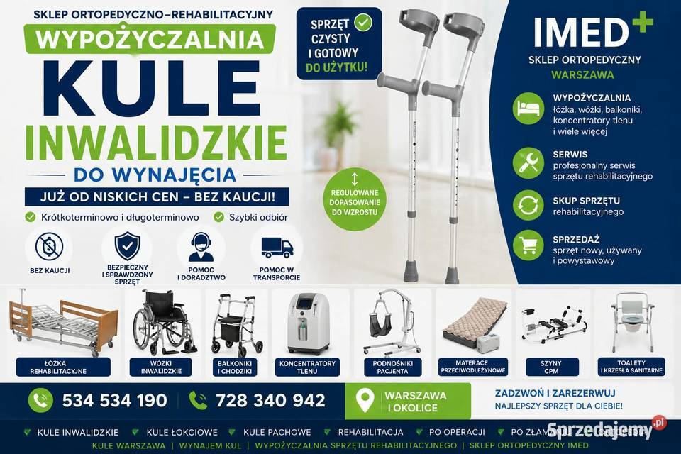 PRZENOŚNY KONCENTRATOR TLENU WYNAJEM WARSZAWA mazowieckie sprzedam
