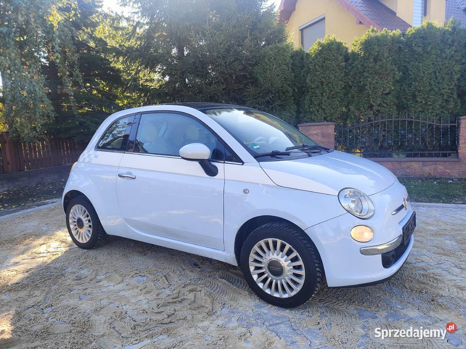 Fiat 500 Fiat 500 2008 12 69 CarPlay Szyberdach Wieluń sprzedam