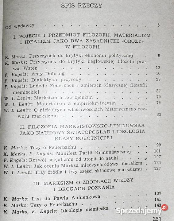 Wybrane problemy filozofii marksistowskiej lubelskie Chełm