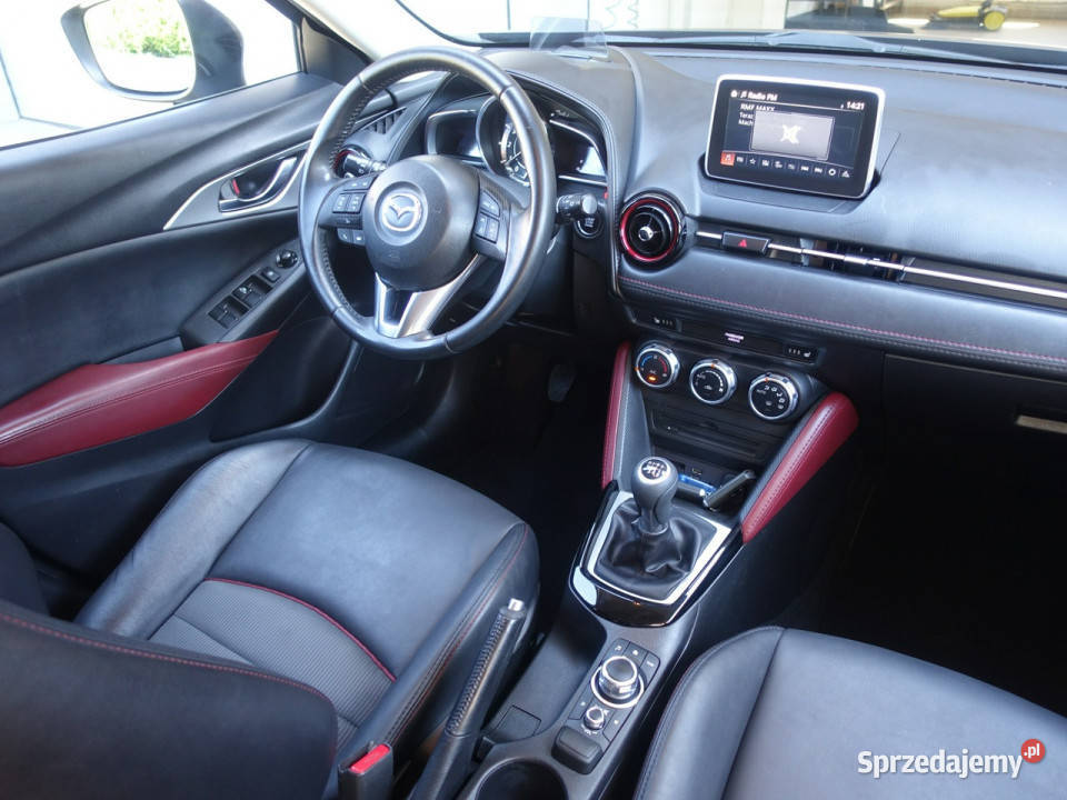 Mazda CX3 20i Klimatronik Alu Full Led KamCof Rok produkcji 2017 Częstochowa