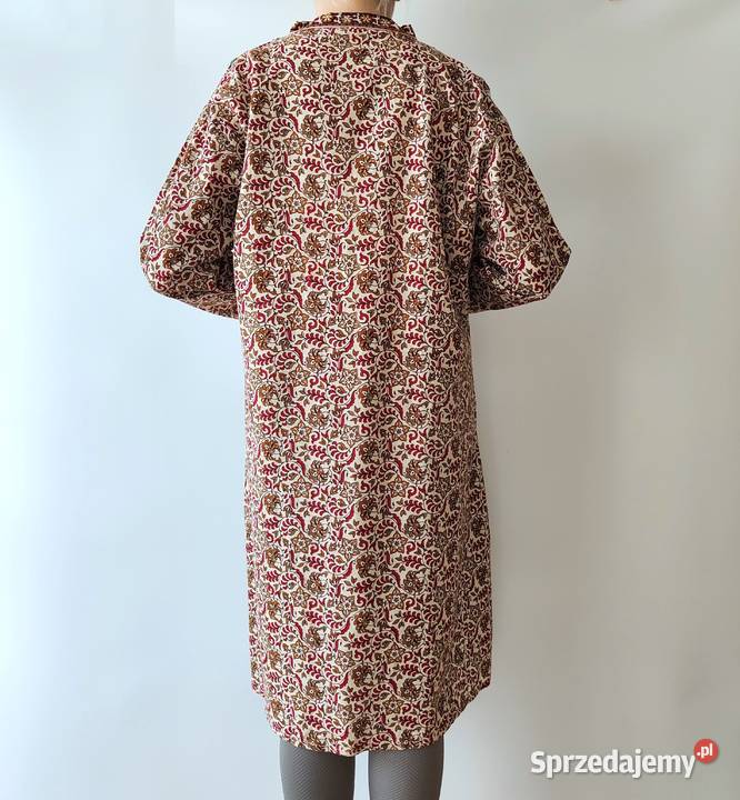 Tunika indyjska sukienka XXL 44 bawełna vintage Szczecin sprzedam