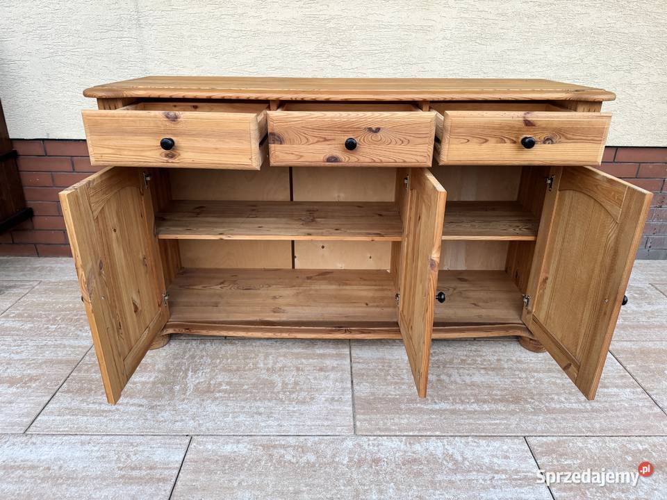 Komoda drewniana sosnowa szafka bufet kredens Garwolin sprzedam