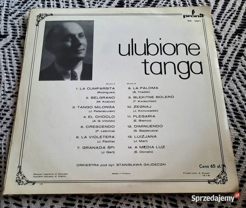 Ulubione Tanga i Walce Lets Dance Tango 3 płyty Chełmno