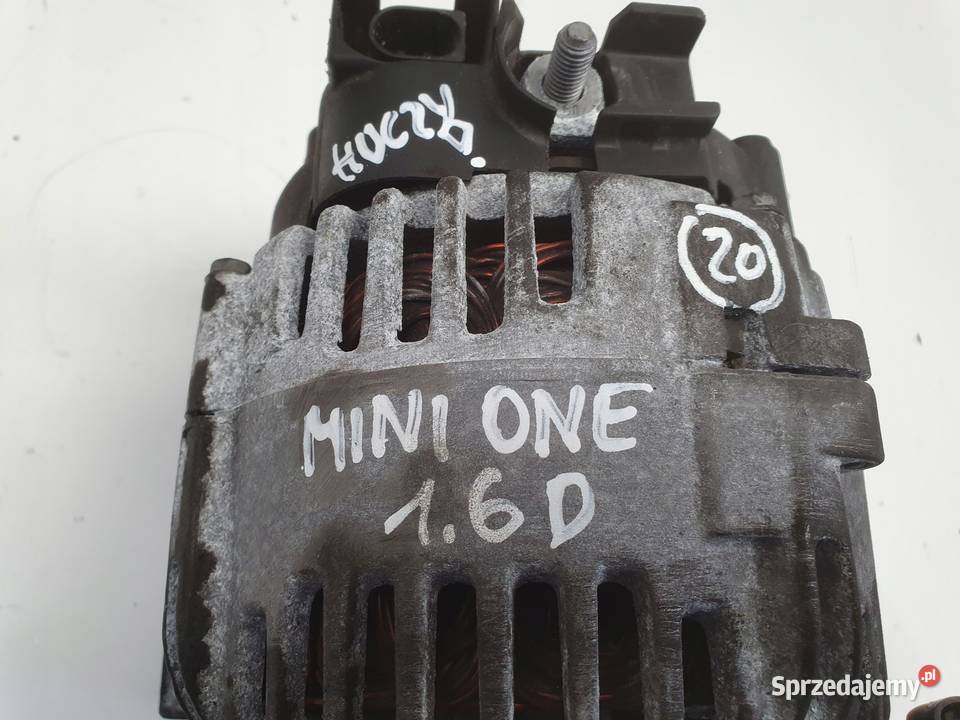 ALTERNATOR Mini Cooper D R60 16 D valeo 7823291 Rudka