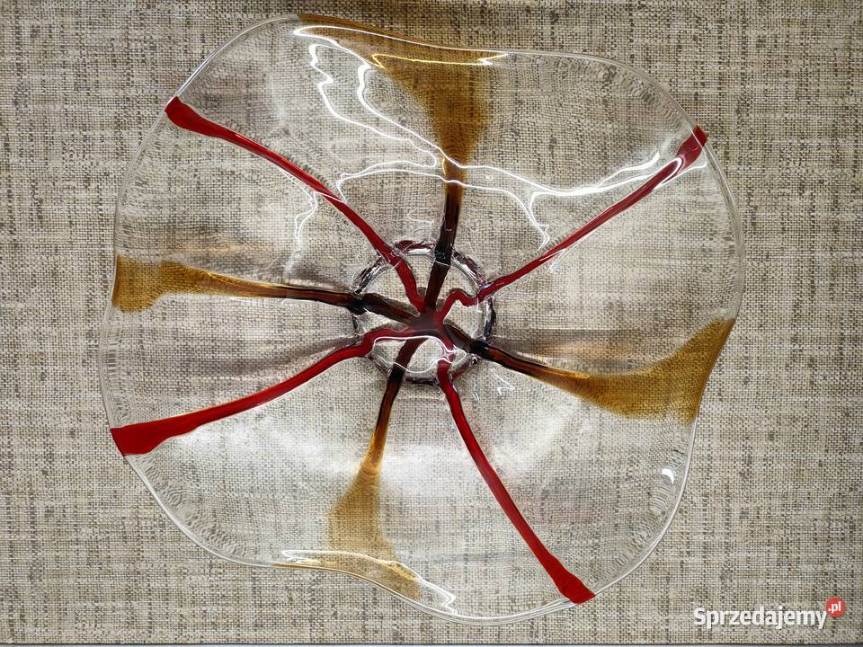 PATERA szklana rękodzieło Świątniki Górne
