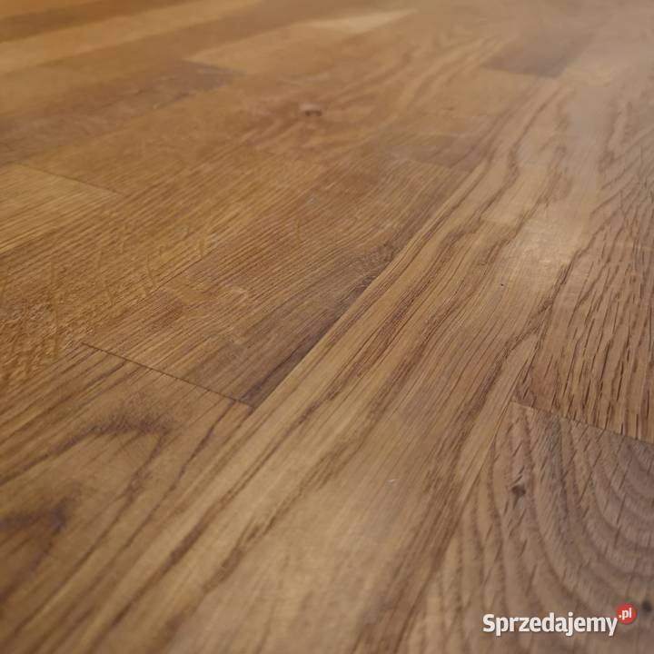 Stoliki dębowe na żeliwnych nogach 77cm Kępno