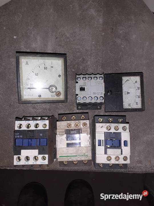 Stycznik Amperomierz Woltomierz mazowieckie