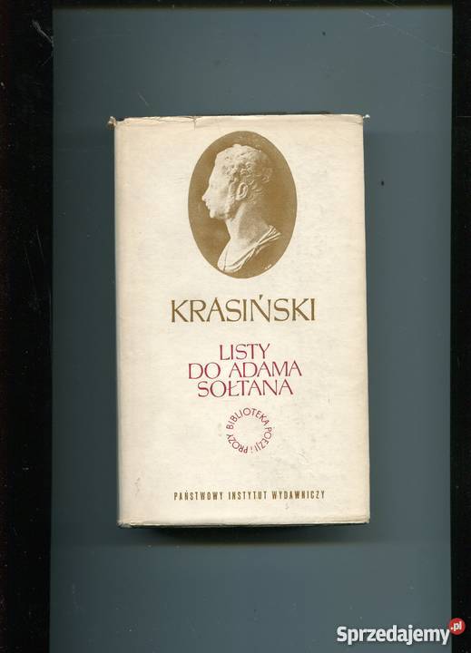 Listy do Adama Sołtana Zygmunt Krasiński