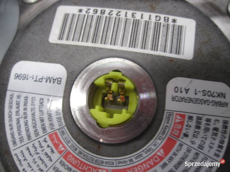 NISSAN LEAF I 11r AIRBAG poduszka kierowcy świętokrzyskie Kielce