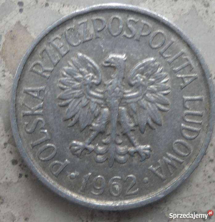POLSKA5 GROSZY1962 r bzAL Legionowo