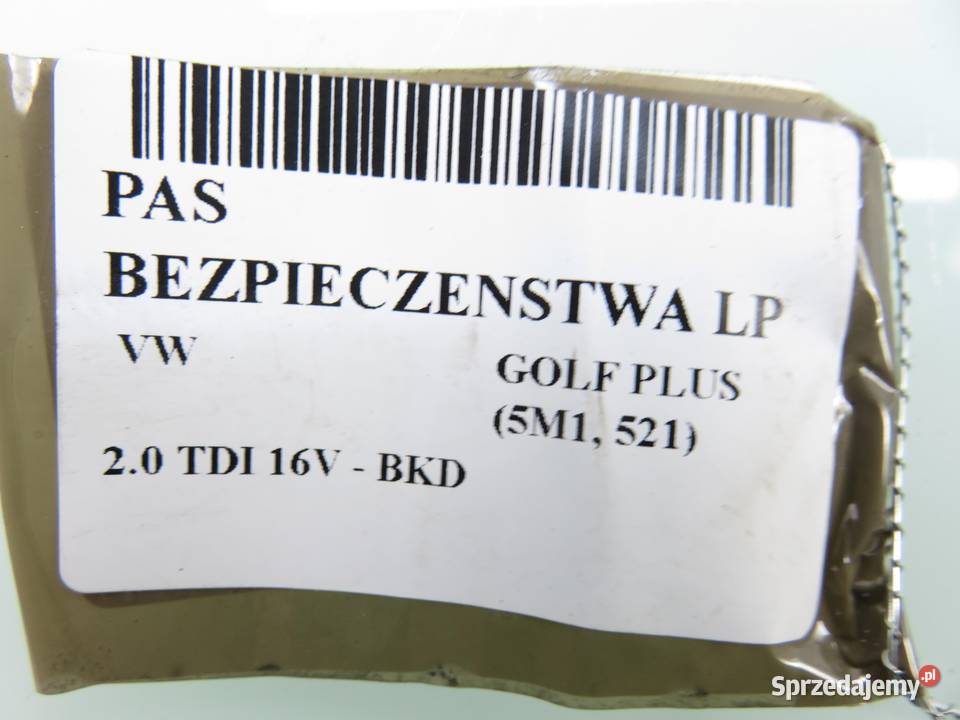 PAS LEWY PRZEDNI VW GOLF PLUS 5M1 521 5M1857705