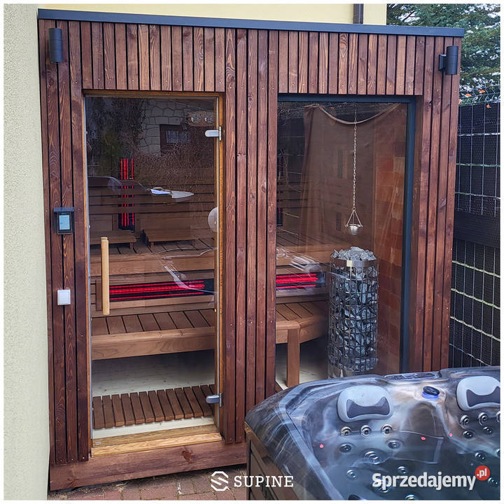 Sauna ogrodowa Olaf 230 x 170 Sauny Wrocław sprzedam