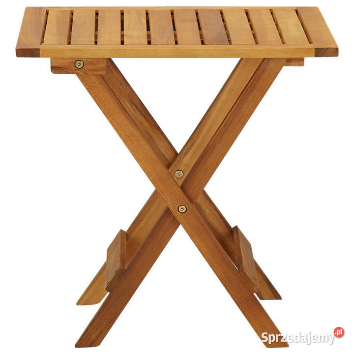 Stolik bistro 46x46x47 lite drewno akacjowe Warszawa