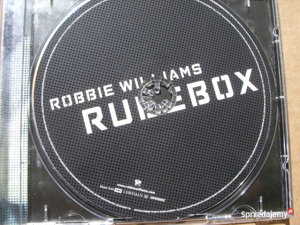 Płyta CD Rock ROBBIE WILLIAMSRUDEBOX 2006 Wołów
