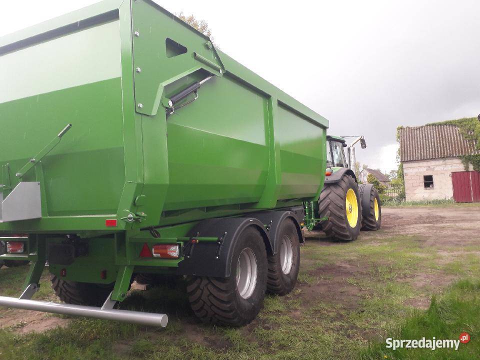 przyczepa wywrotka skorupowa Maszyny rolnicze Białoskóry
