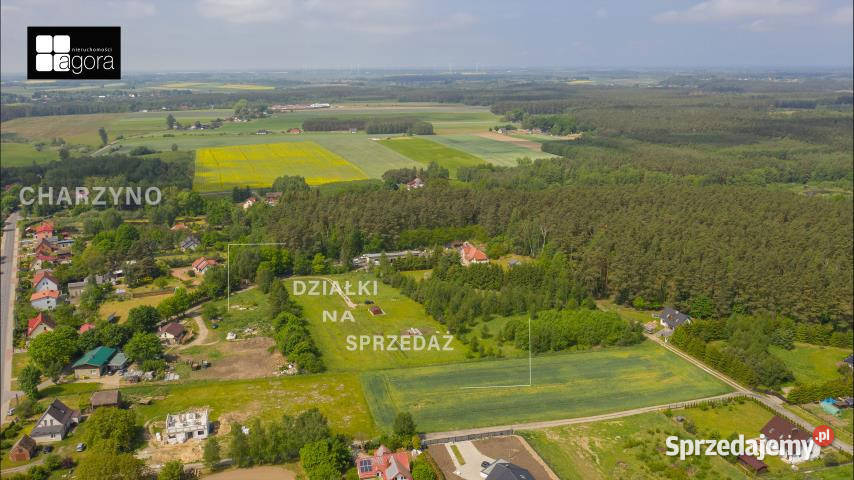Działka 1295 metrów Charzyno budowlana