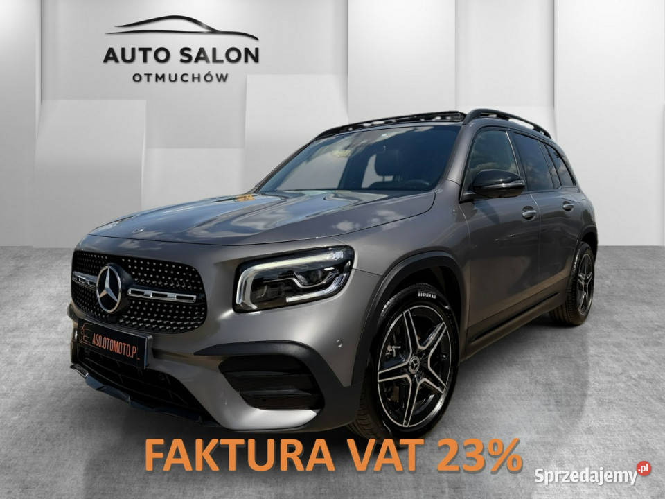 Mercedes GLB FUL LED skóra PANORAMA kamery 360 wspomaganie kierownicy Otmuchów