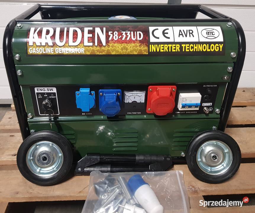 Agregat prądotwórczy KRUDEN 5833UD Bytów