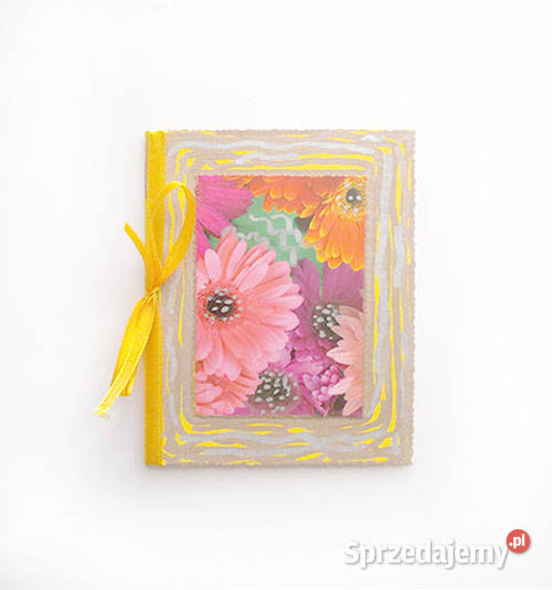 gerbery kartka bez życzeń boho kartka z Biuro Olsztyn