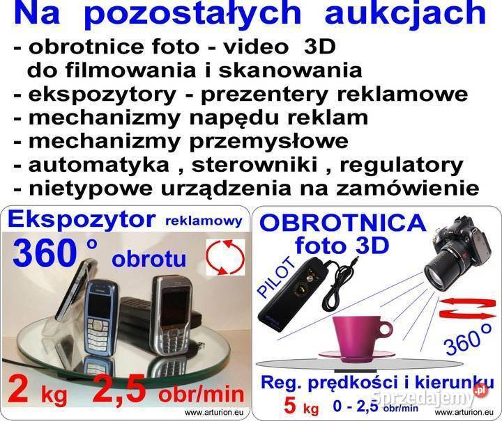 Podest Obrotowy Ekspozytor Obrotnica 120 w Warszawa