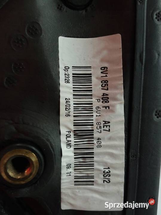 LUSTERKO PRAWE 6PIN EUROPA 0411104 Skoda Fabia