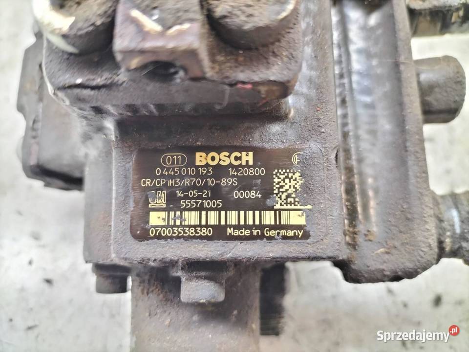 POMPA WTRYSKOWA 0445010193 55571005 20 CDTI Opel