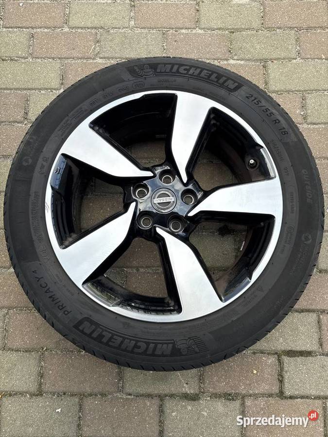 Alufelgi 18 Nissan Quashai 2020 letnie Koła Nowogard sprzedam