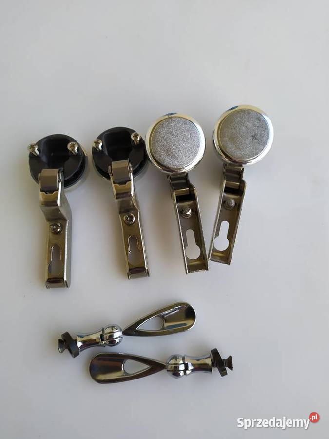 Zawias do drzwi szklanych 2 i uchwyty 2 Olecko sprzedam