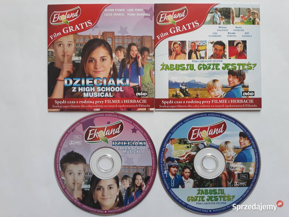 Dzieciaki z high school musical i Żabusiu gdzie DVD Filmy Konstancin-Jeziorna