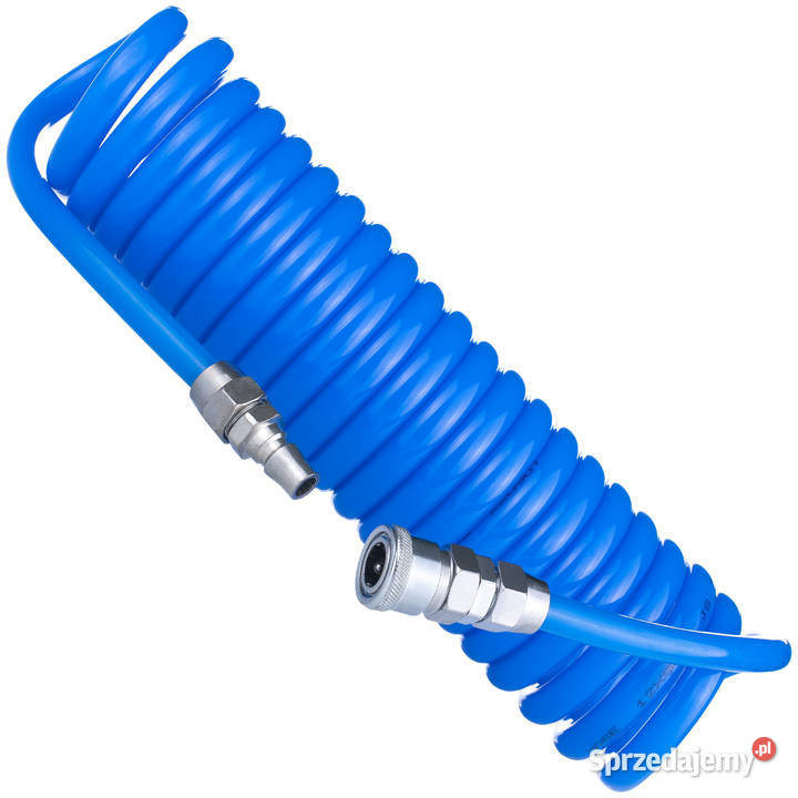 Wąż Pneumatyczny Spiralny 8x12mm 5m Ludźmierz