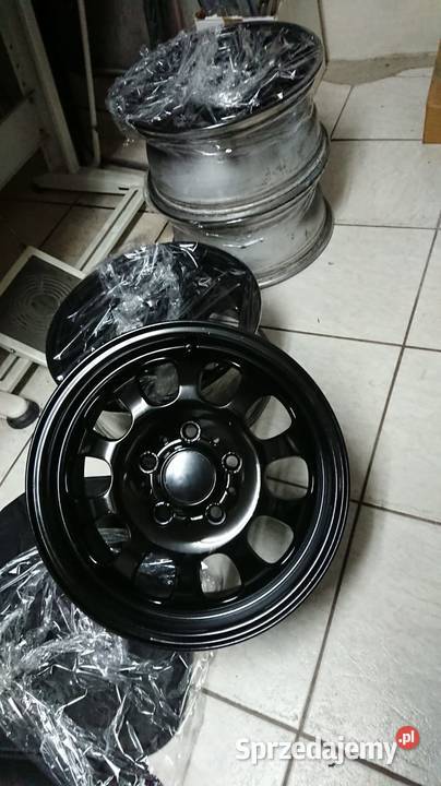Felgi aluminiowe 15 5x120 ori BMW czarny połysk Koła i felgi Garcz