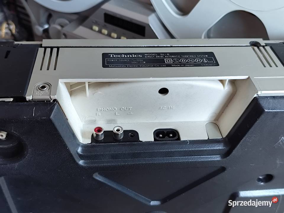gramofon tangencjonalny Technics SL6 uszkodzony Grabowo