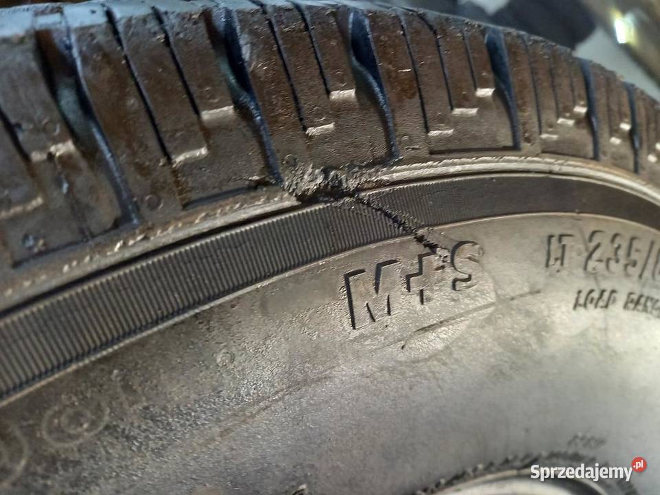 2x Opona UŻYWANA CAŁOROCZNA BUS 23585R16C Zaścianki