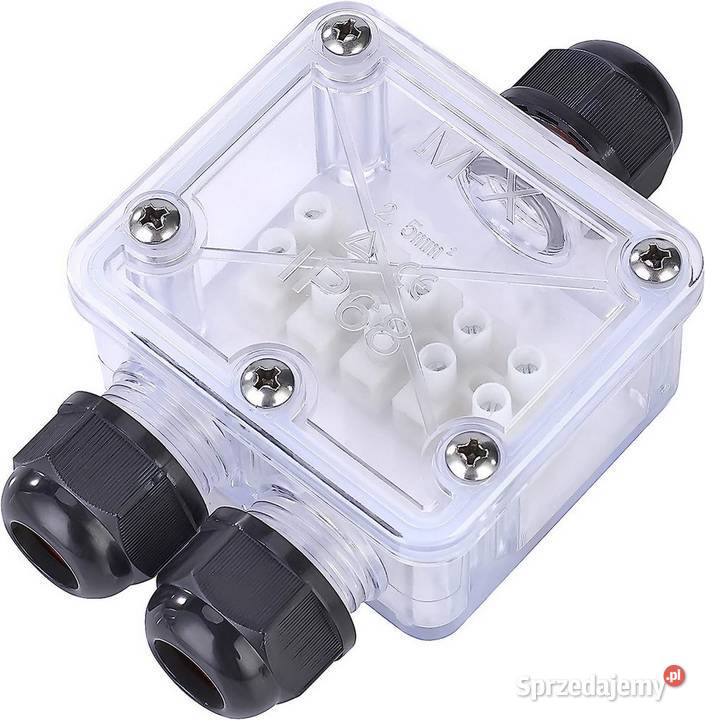 Złącze kablowe wodoodporne IP68 puszka Siemianowice Śląskie