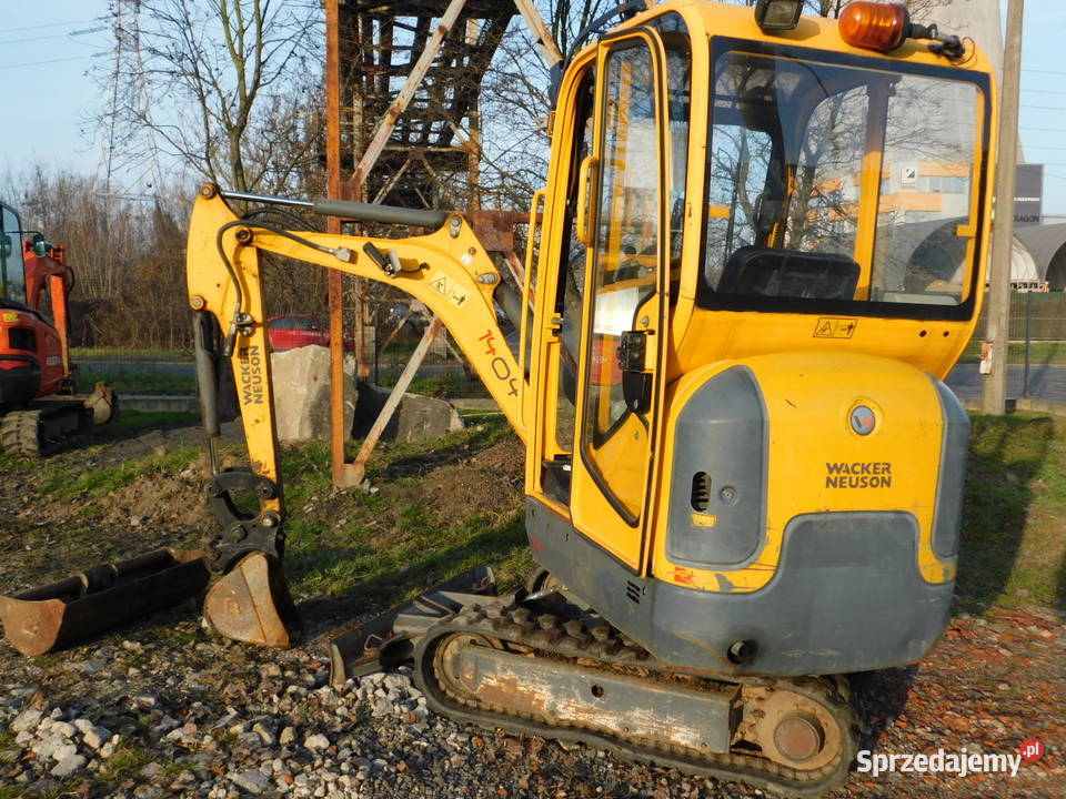 mini koparka Wacker Neuson 1404 waga 17t 2014 Kraków sprzedam