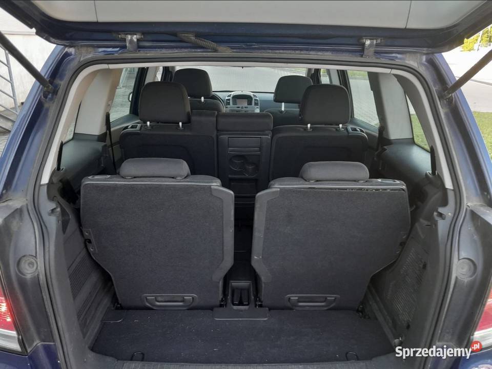 Opel Zafira 7 osób 18 LPG montowane w 2023 STAG Rok produkcji 2006