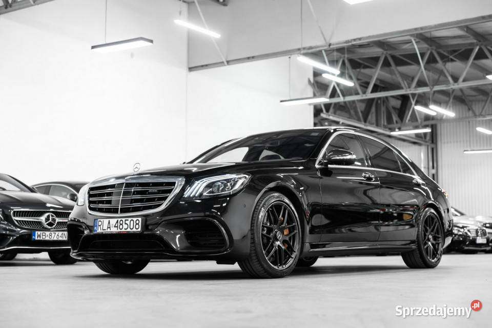Mercedes S 63 AMG 4Matic Long 612 Burmester elektryczne lusterka Mercedes-Benz małopolskie Węgrzce