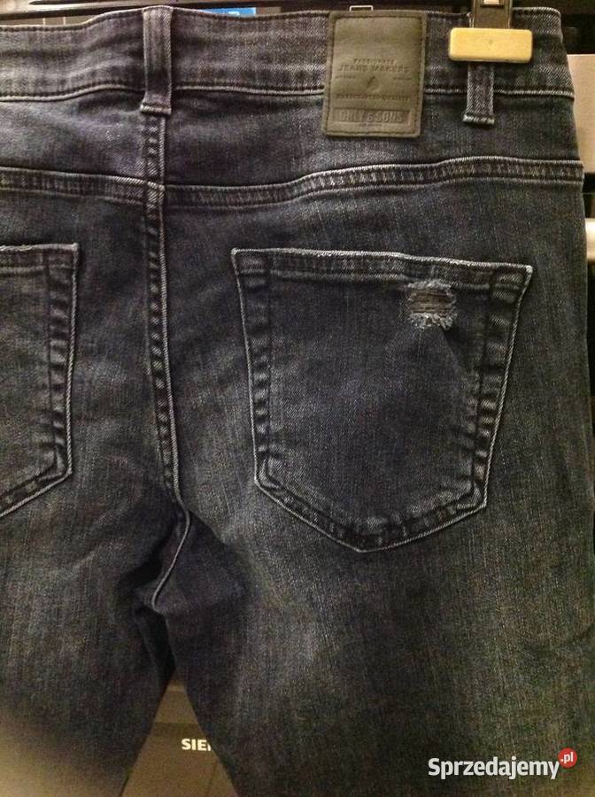 Spodnie Jeans Męskie ONLYSONS M Rurki j Nowe Nowa Sól